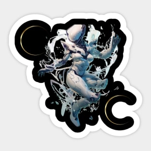 "Alien Astronaut". Sticker